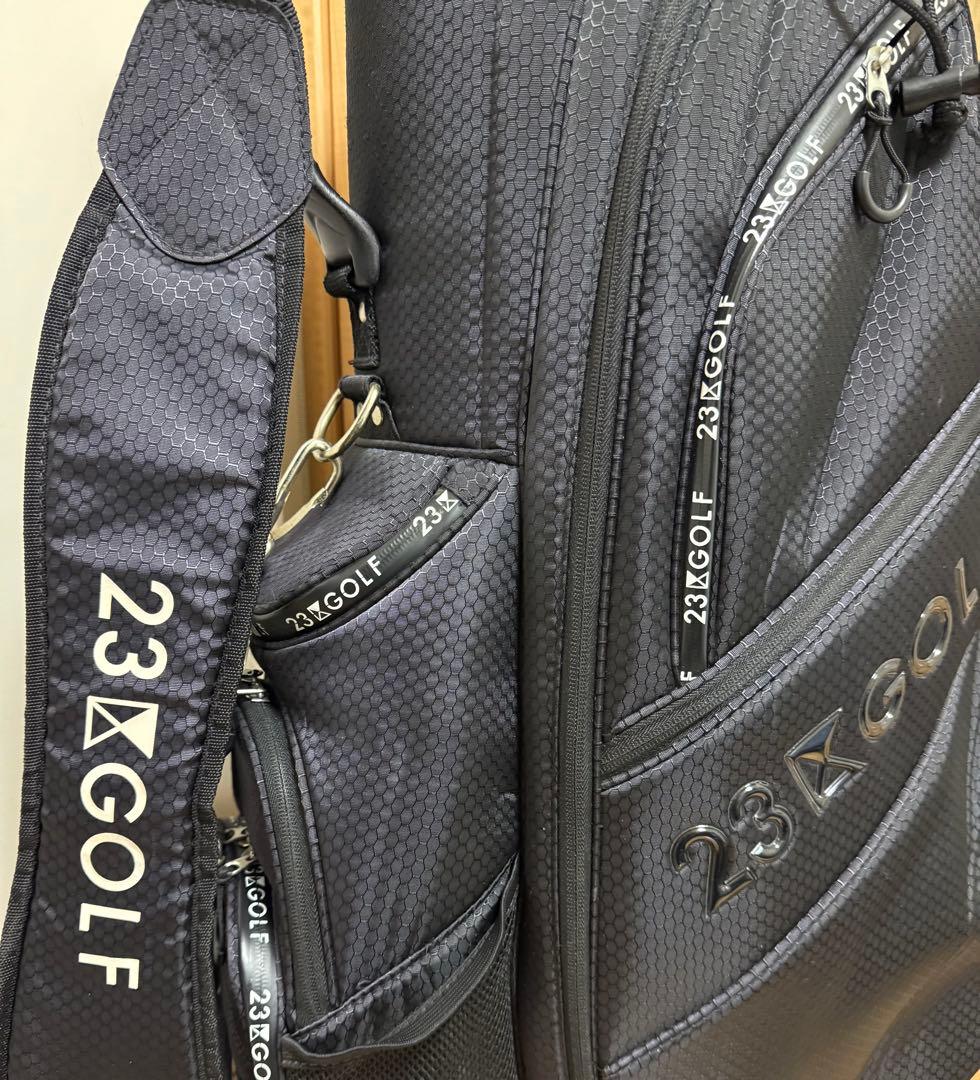 完売★23区★キャディバッグ★ゴルフ★ゴルフバッグ★レア★23区GOLF★黒