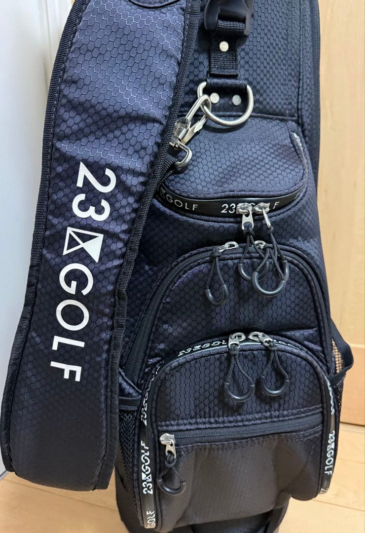 完売★23区★キャディバッグ★ゴルフ★ゴルフバッグ★レア★23区GOLF★黒