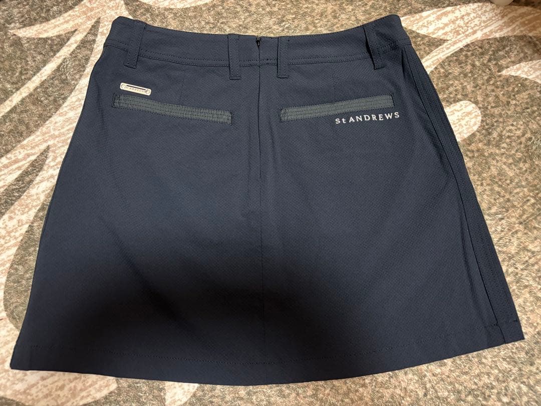 St Andrews ストレッチ春夏スカート　ブラック