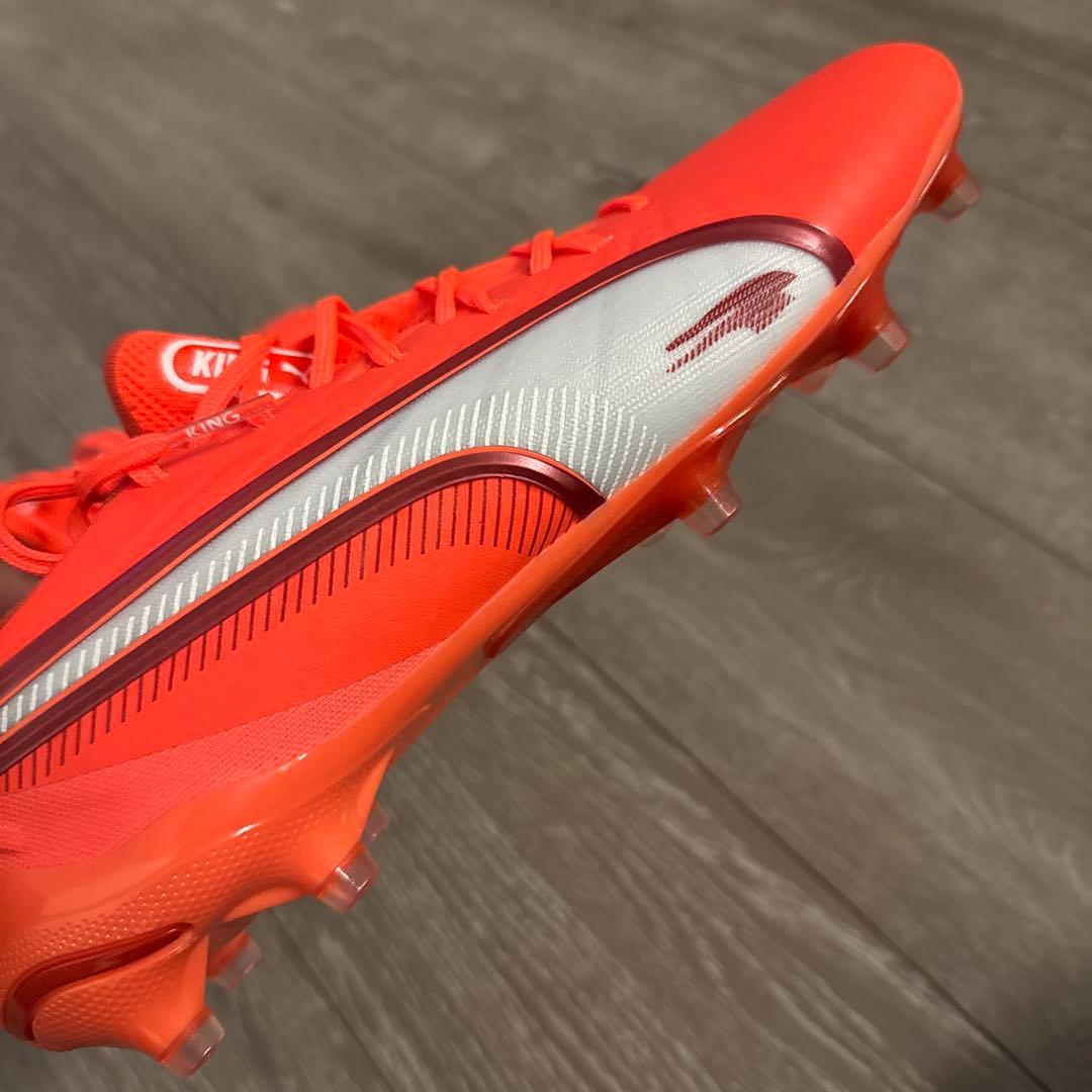 PUMA KING サッカーシューズ オレンジ 新品