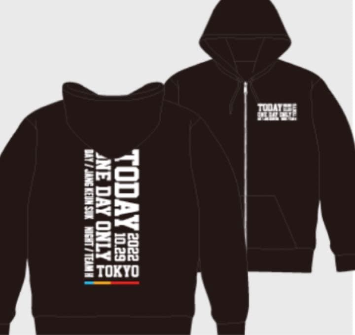 ZIP UP HOODIE 【チャングンソク】
