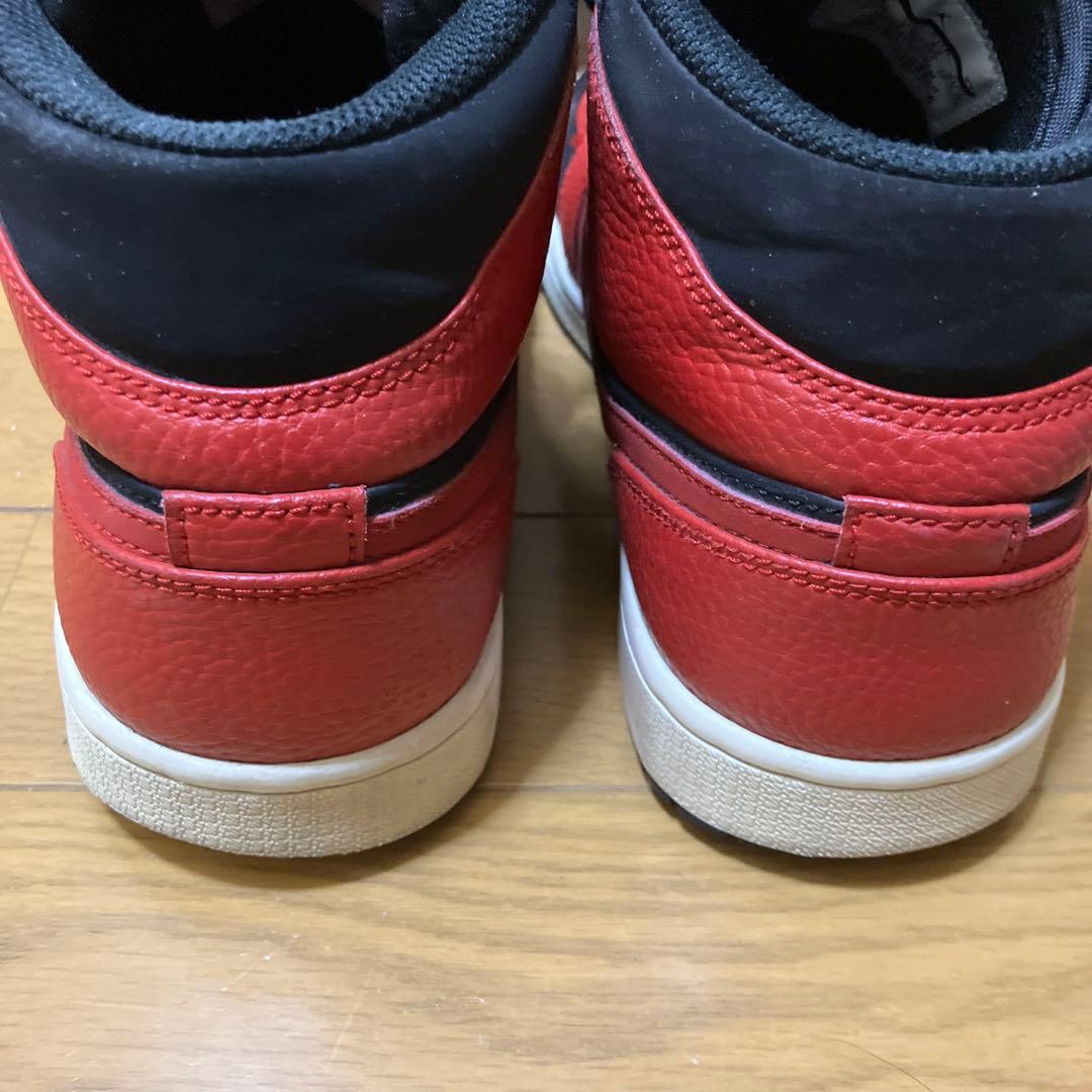 NIKE AIR ジョーダン1 赤黒白