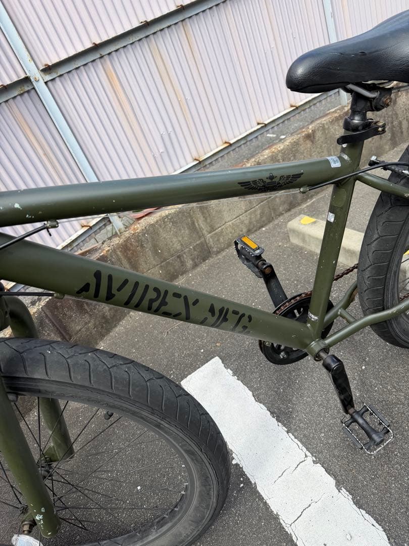 ファットバイクAVIREXのコラボモデルマウンテン引き取り限定