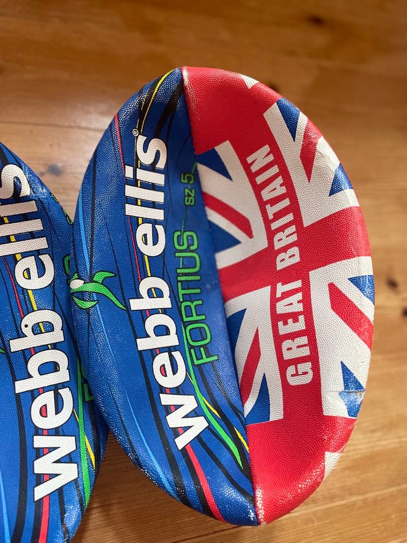 双子ラグビーボール オリンピックGREAT BRITAINグレートブリテン