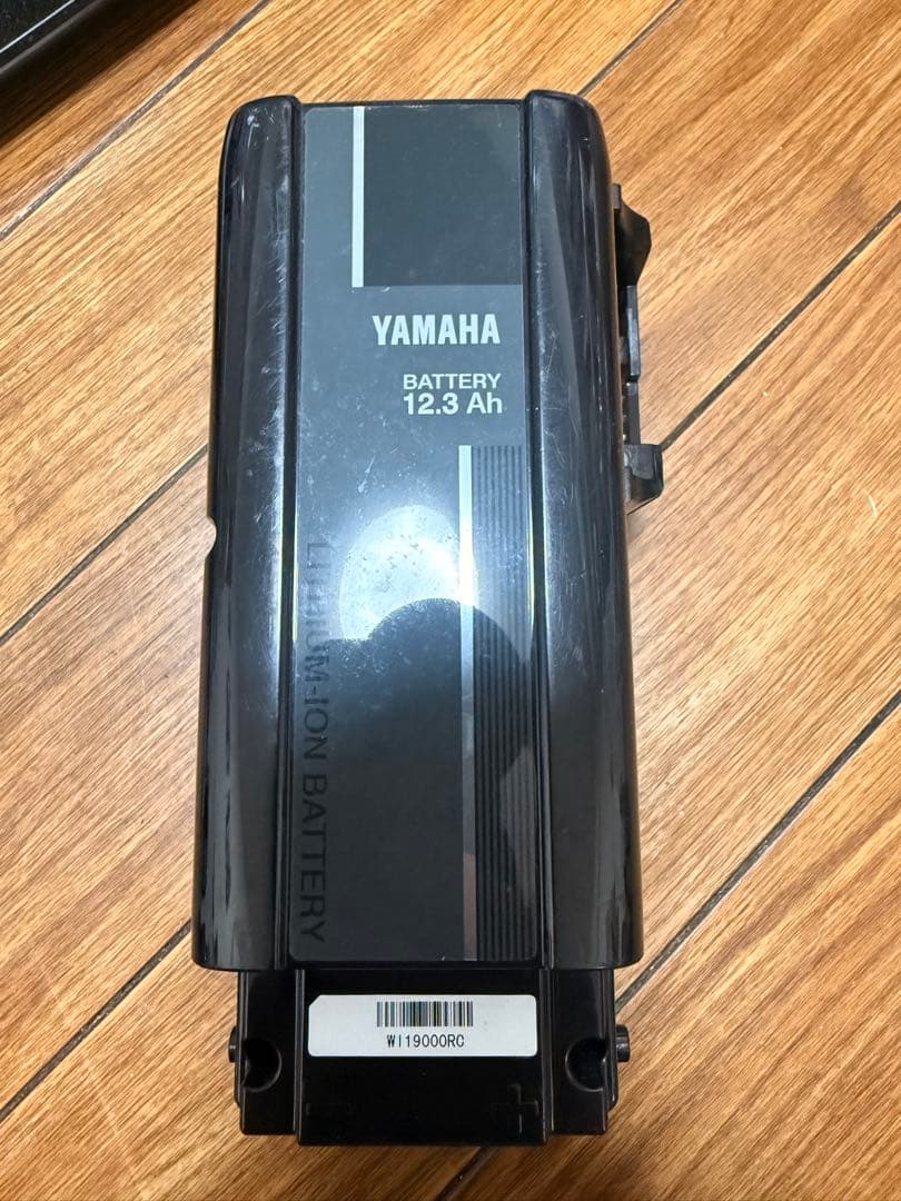 YAMAHA リチウムイオンバッテリー ヤマハPAS専用 12.3ahブラック