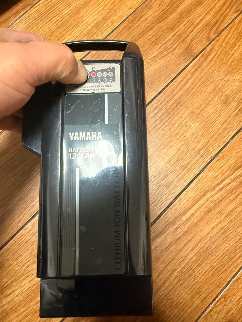 YAMAHA リチウムイオンバッテリー ヤマハPAS専用 12.3ahブラック