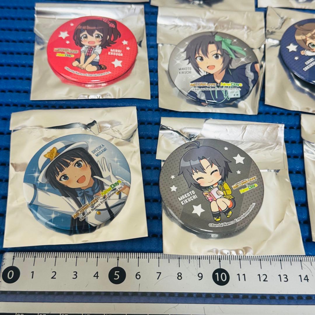 アイドルマスターミリオンライブ NewDays 缶バッジ セット ょ