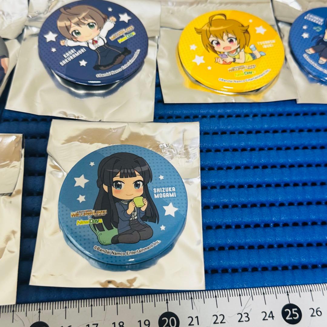 アイドルマスターミリオンライブ NewDays 缶バッジ セット ょ