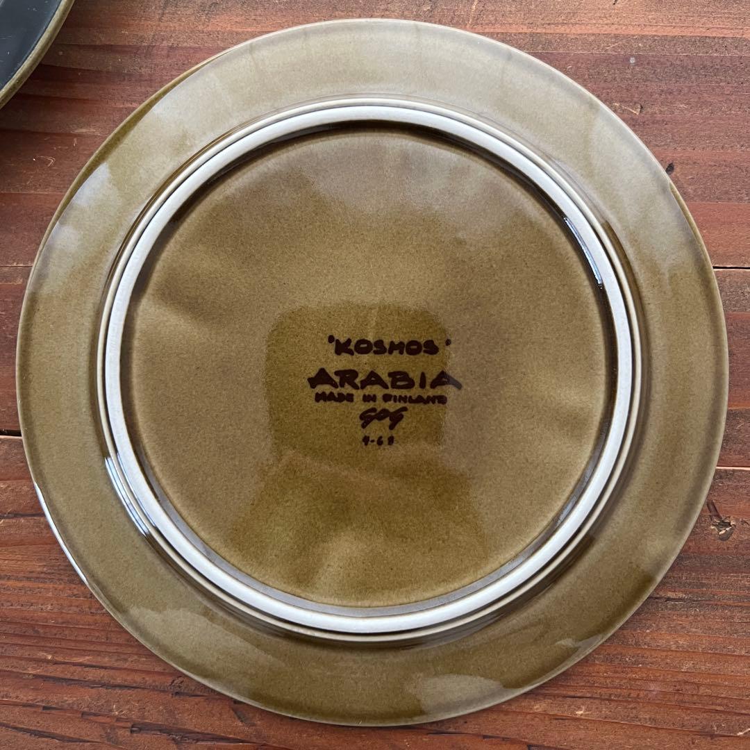 ARABIA KOSMOS アラビア コスモス 20㎝プレート 《２枚セット》