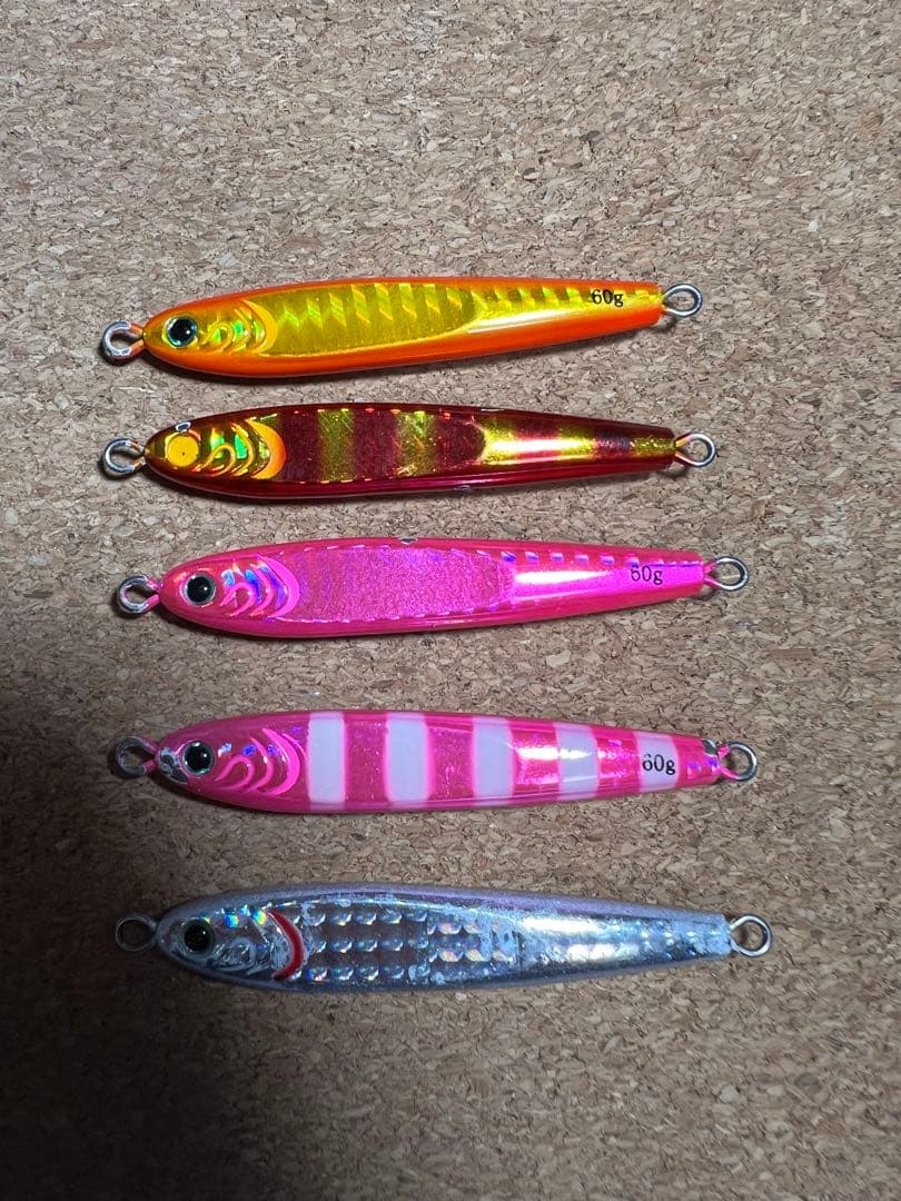 TGベイト　希少カラーあり　60g×5