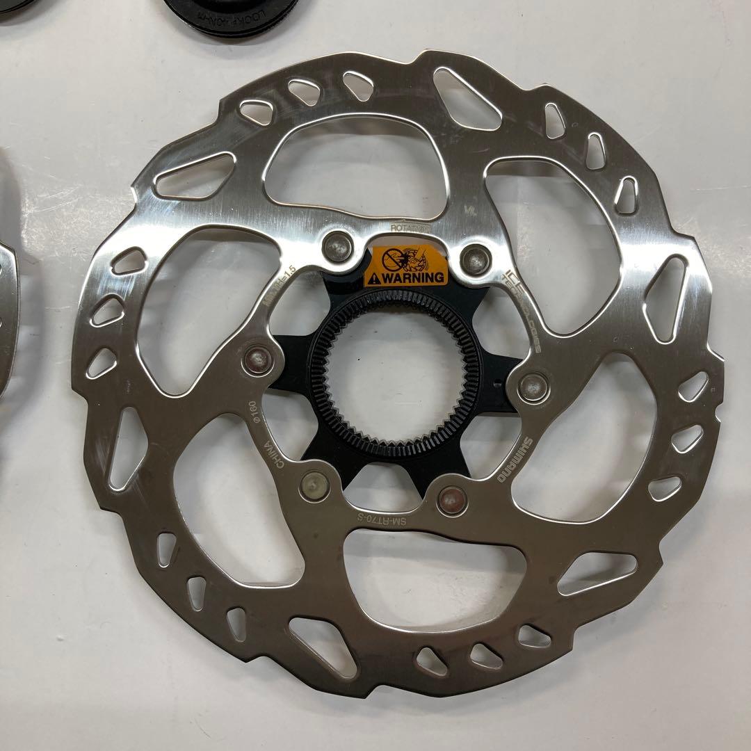 SHIMANO SM-RT70 160 2枚セット