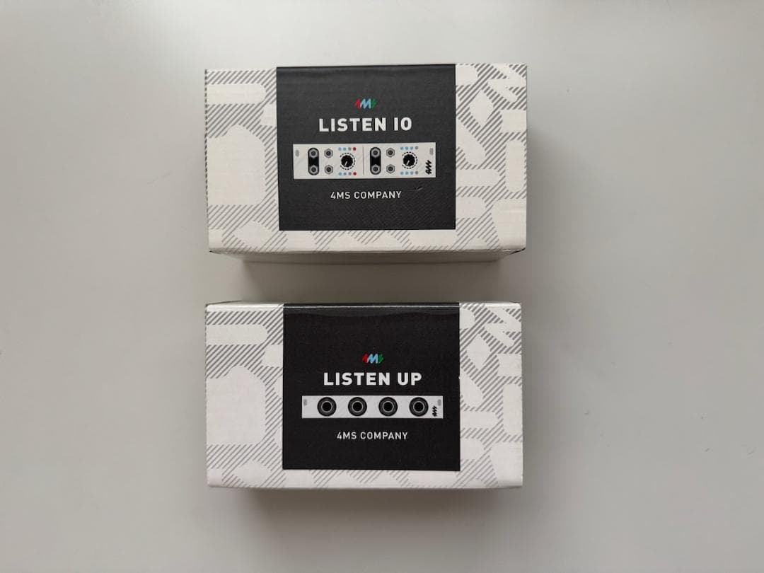 4ms Listen IO & Listen Up 美品 モジュラーシンセ
