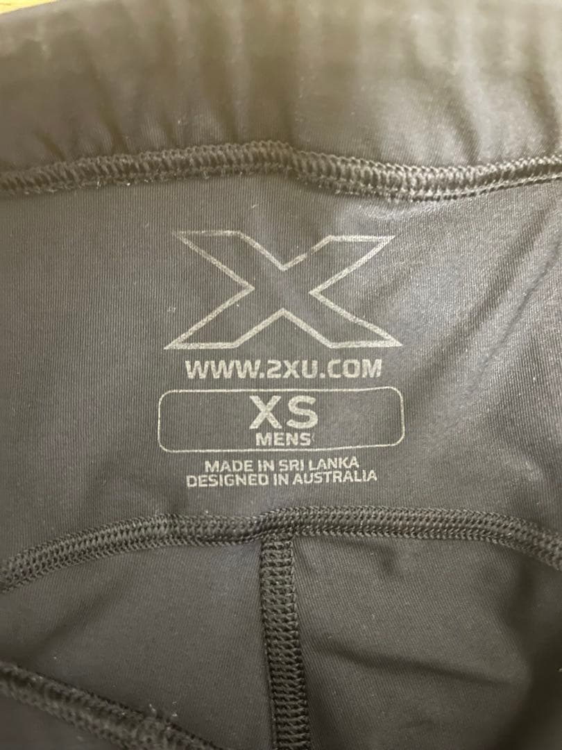 【2XU】 2XUハーフタイツ XS