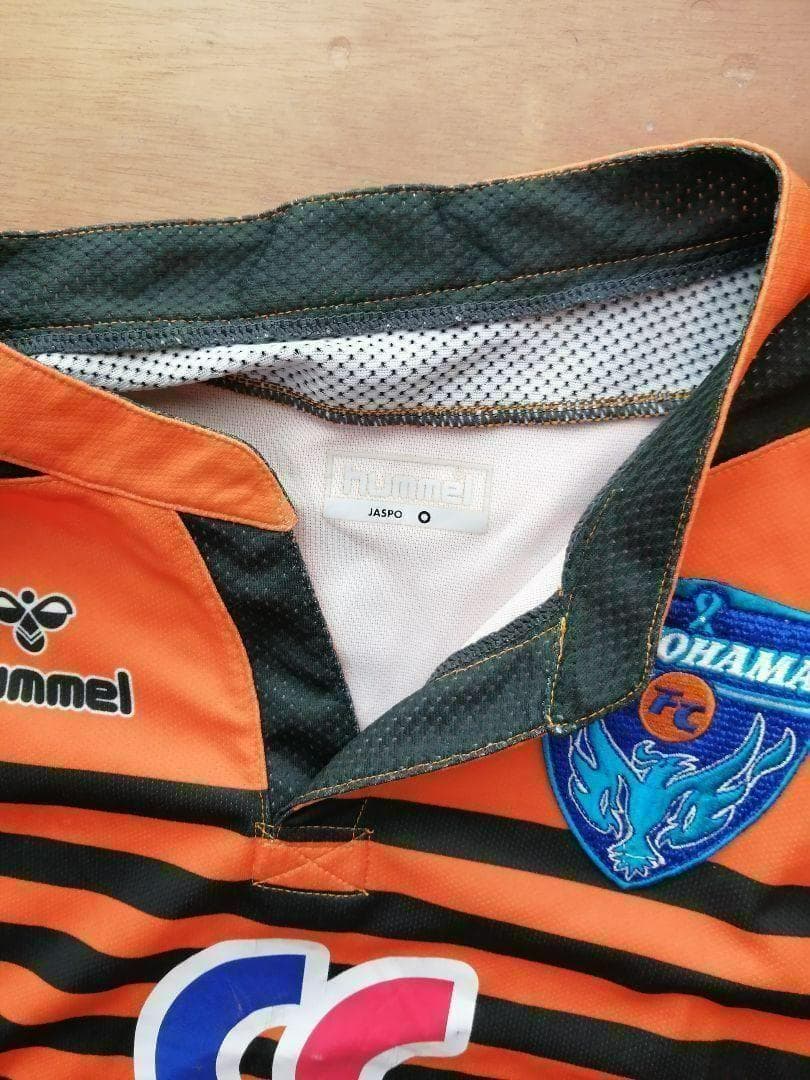 【激レア】横浜FCキーパーGKサッカーウェアC Hummel 菅野 O-LL