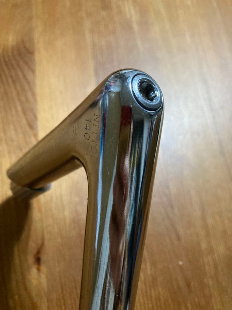 希少 ロングステム NITTO NJS 認定 140 58度 ステム 競輪 鉄