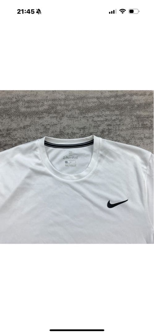 Nike ドライフィットホワイト