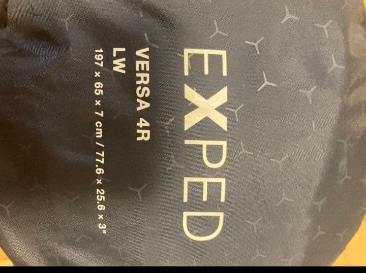 【連休中のみ】EXPED VERSA 4R LW お値下相談可能