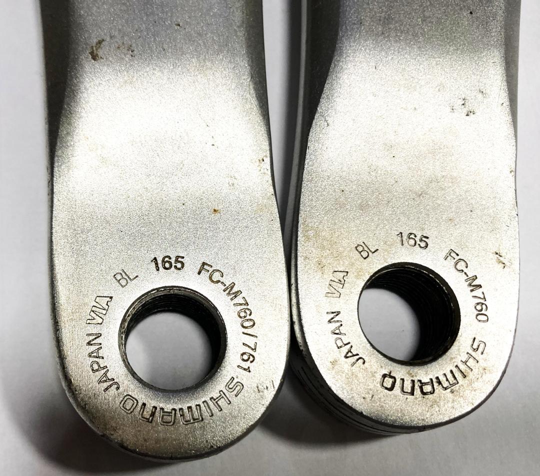 Shimano DeoreXT クランクアーム165mm