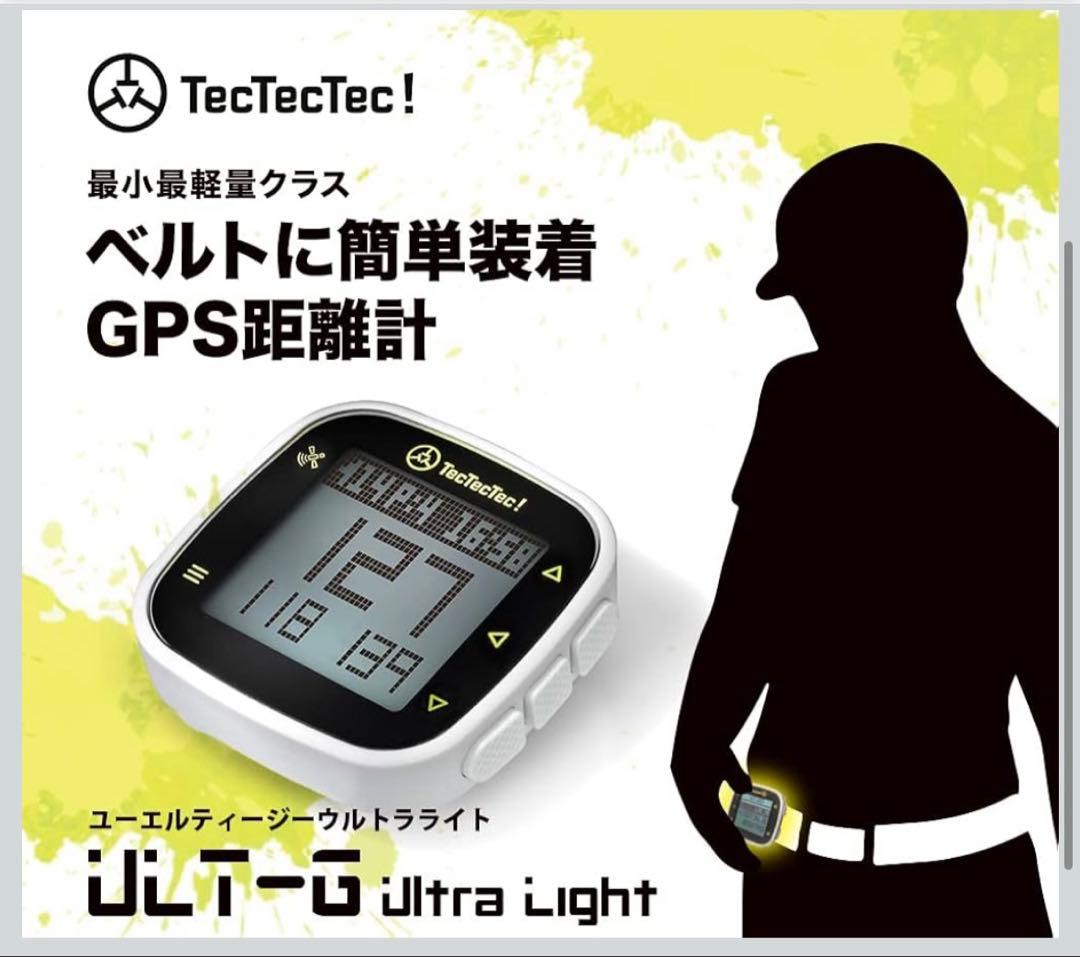新品 テックテックテック ゴルフGPS距離計 ULT-G Ultra Light