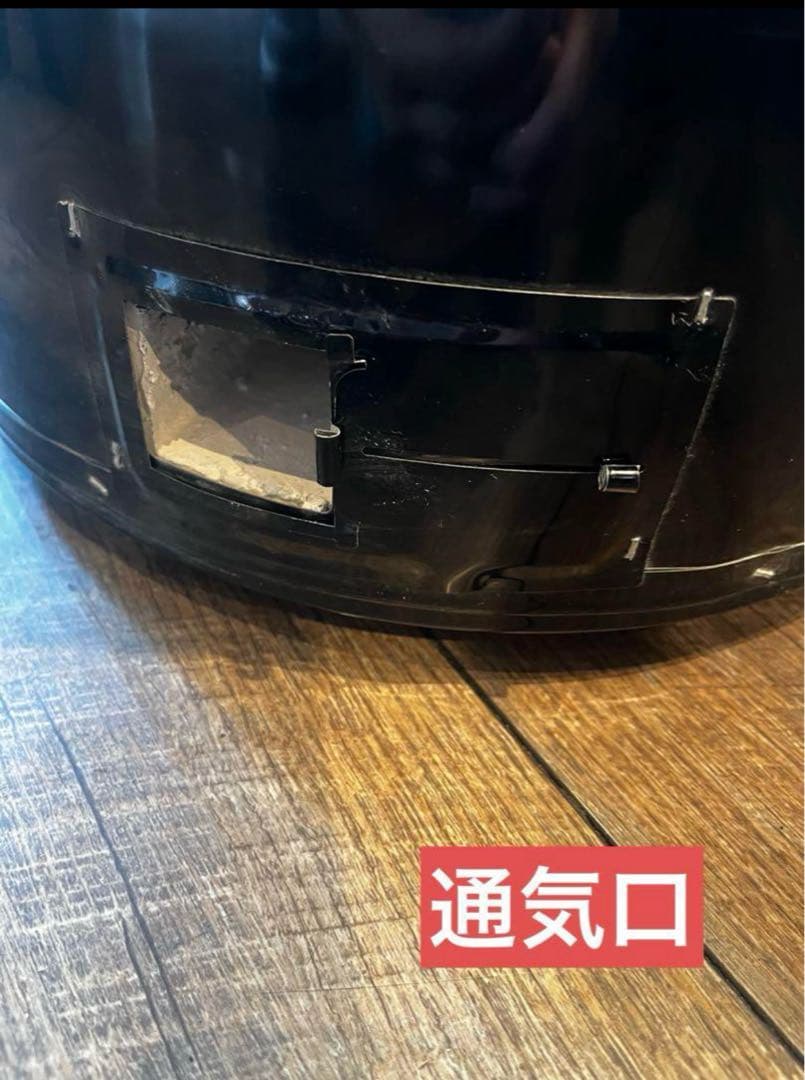 ●B級品●傷あり●火種コンロ　希少な珪藻土　フタ付き新品