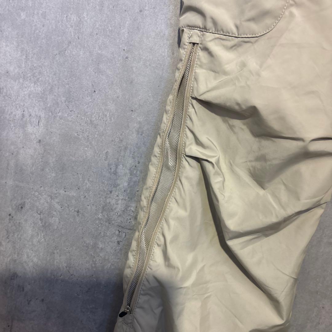 パーリーゲイツ　シャカシャカパンツ　暖パン　ベージュ　ナイロンパンツ　防寒