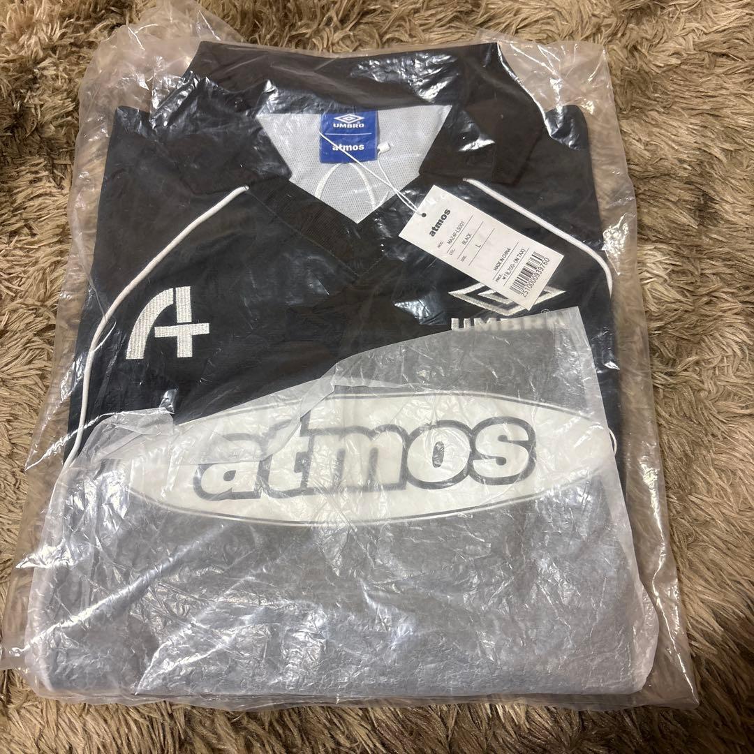 値下げ　UMBRO x atmos LS SOCCER JERSEY NAVY