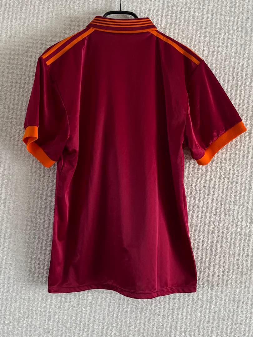adidas アディダス ASローマ 1992-93 ホームゲームシャツ 英国製