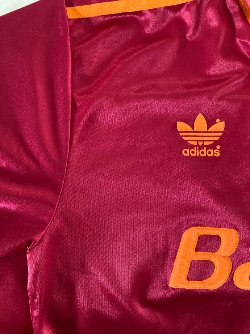 adidas アディダス ASローマ 1992-93 ホームゲームシャツ 英国製