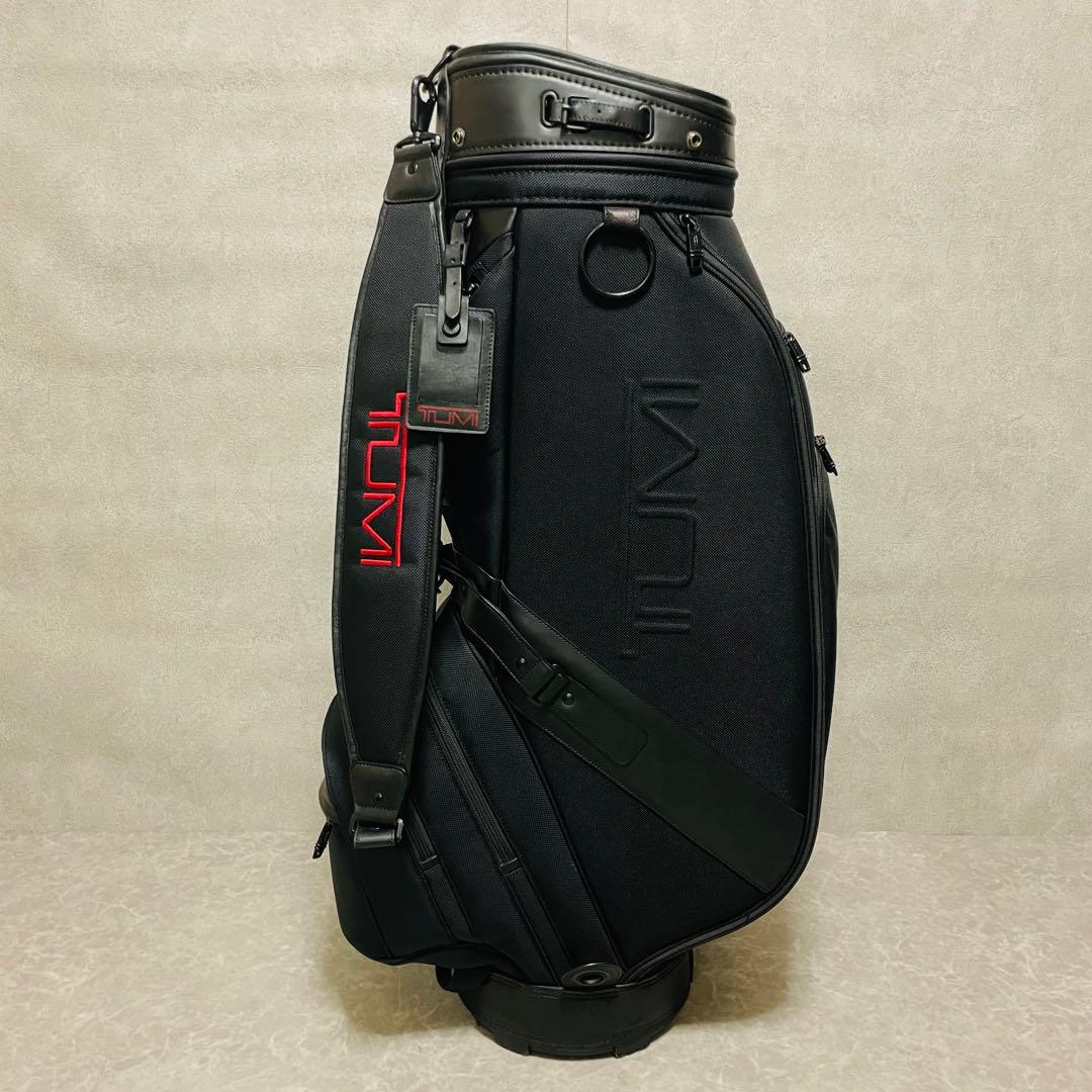 ほぼ未使用　希少　TUMI トゥミ キャディバッグ　ゴルフバッグ　ALPHA3