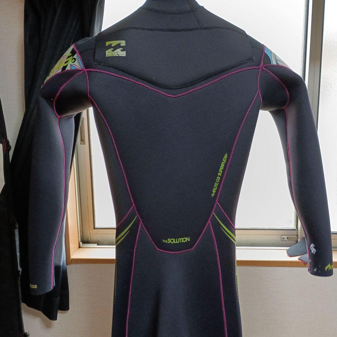 BILLABONGフルスーツ3mm裏起毛ジャージ 身長168㎝体重60kg