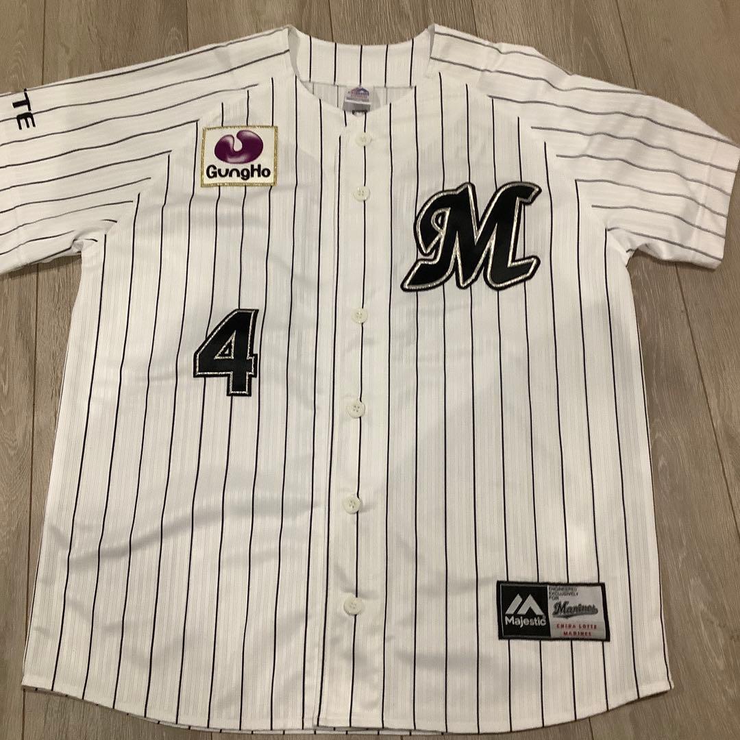 千葉ロッテマリーンズ　藤岡裕大　ユニフォーム　Mサイズ