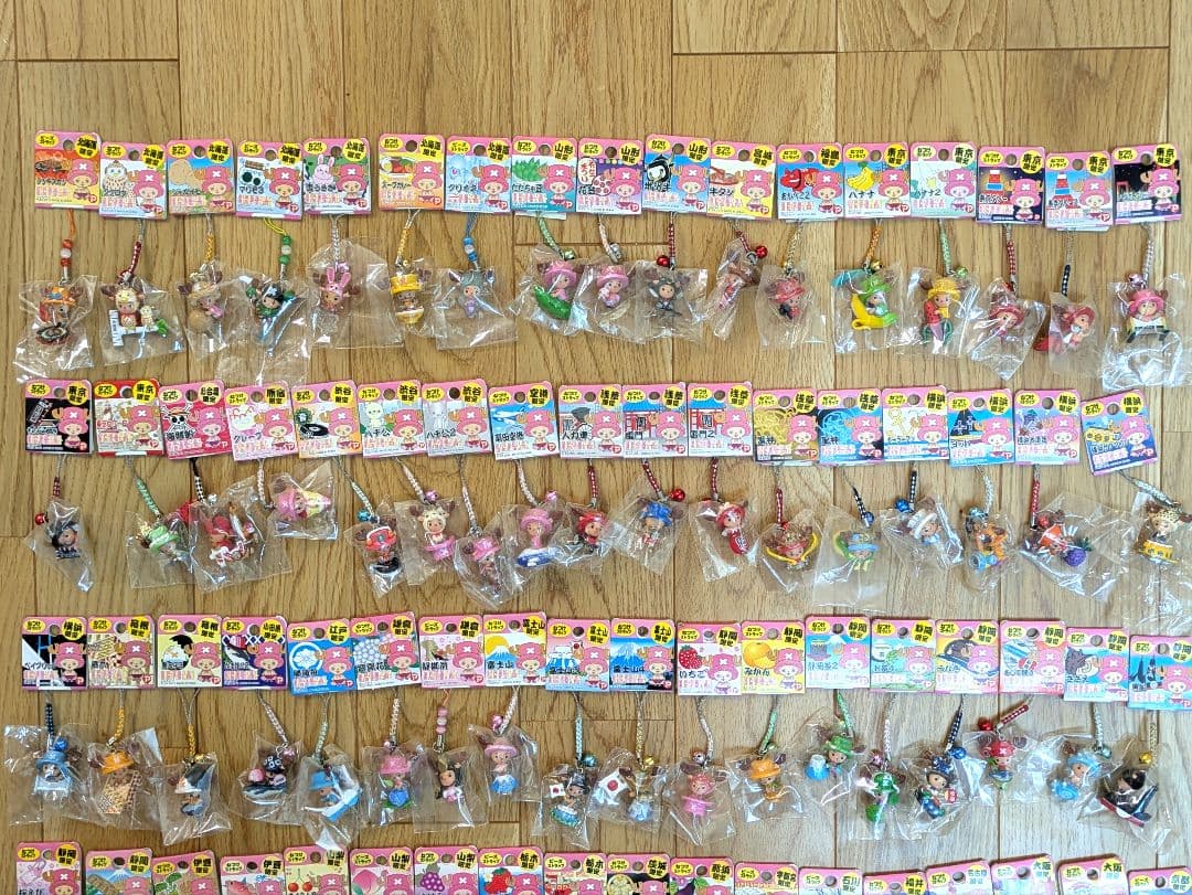 ご当地チョッパーマン☆キーホルダー109個セット