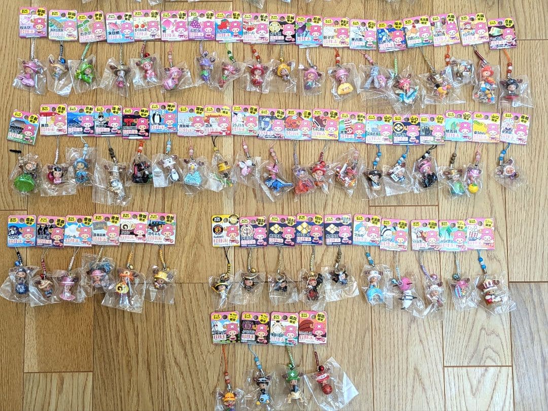 ご当地チョッパーマン☆キーホルダー109個セット