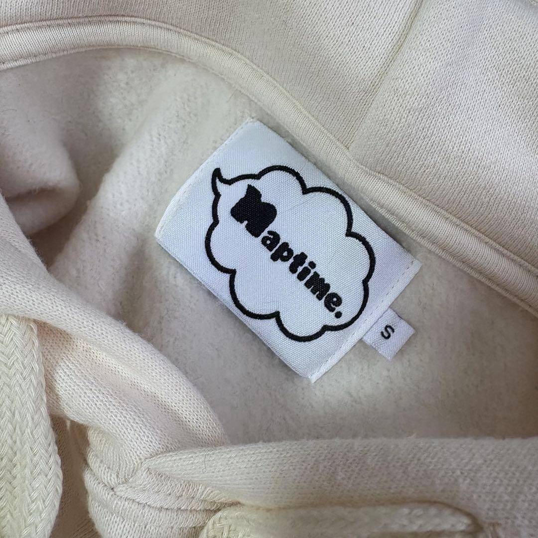 アイドル Naptime SWEATPARKA-White