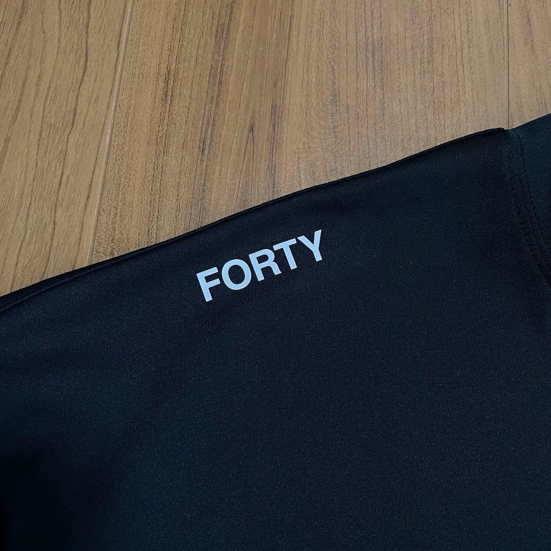 TFW49 モックネック　Tシャツ ブラック　XL junhashimoto