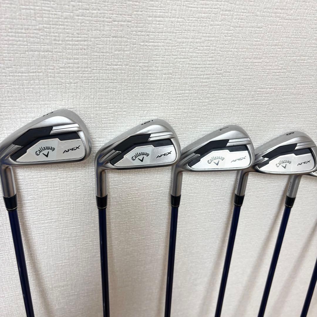 美品【レフティ】キャロウェイ APEX Forged 16 アイアン 8本 S