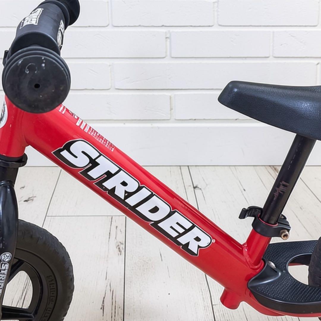 人気モデル❣️ STRIDER ストライダー 赤 バランスバイク 動作OK