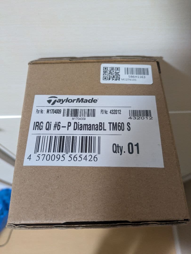 新品 テーラーメイド Qi アイアン Diamana Blue TM60 ゴルフ