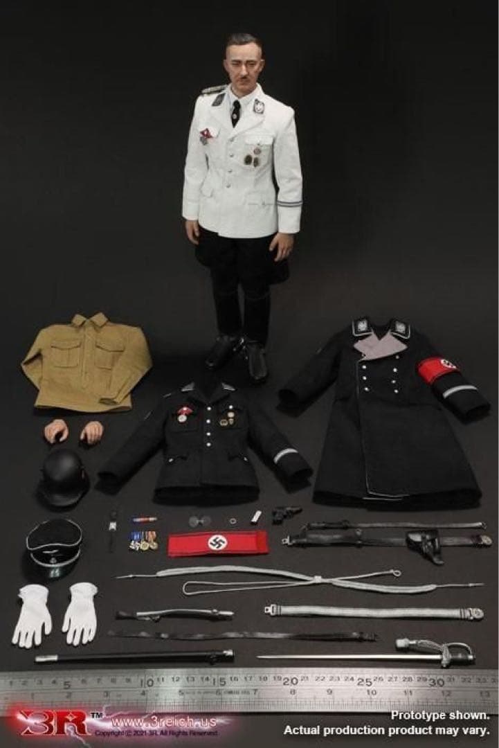 3R GM645 ドイツ HEINRICH HIMMLER 1/6フィギュア