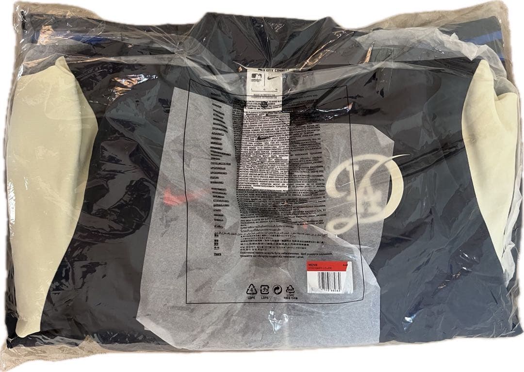 ★MLB★ドジャース★NIKE★選手着用モデル★ボンバージャケット★L」★