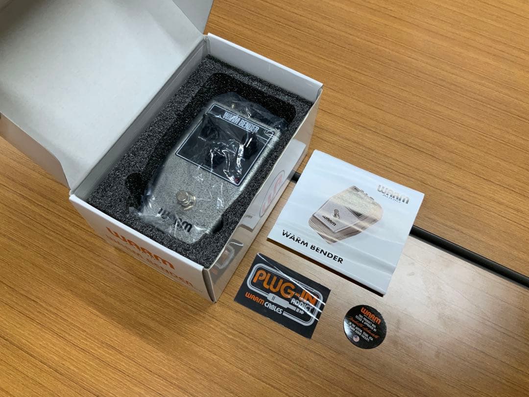WARM AUDIO Warm Bender ファズペダル　おまけ付き