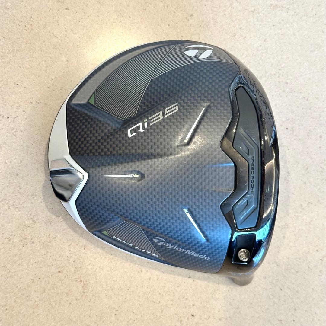 Qi35 MAX LITE 10.5°ドライバー ヘッド 単品 テーラーメイド