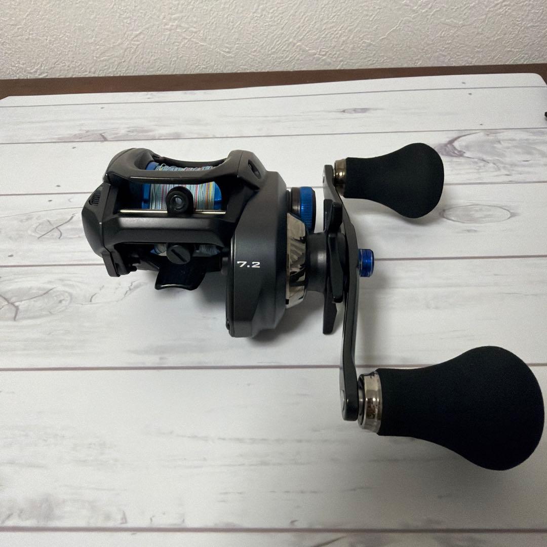 SLX DC 71HG LEFTベイトリール 左巻き　ハンドル交換品