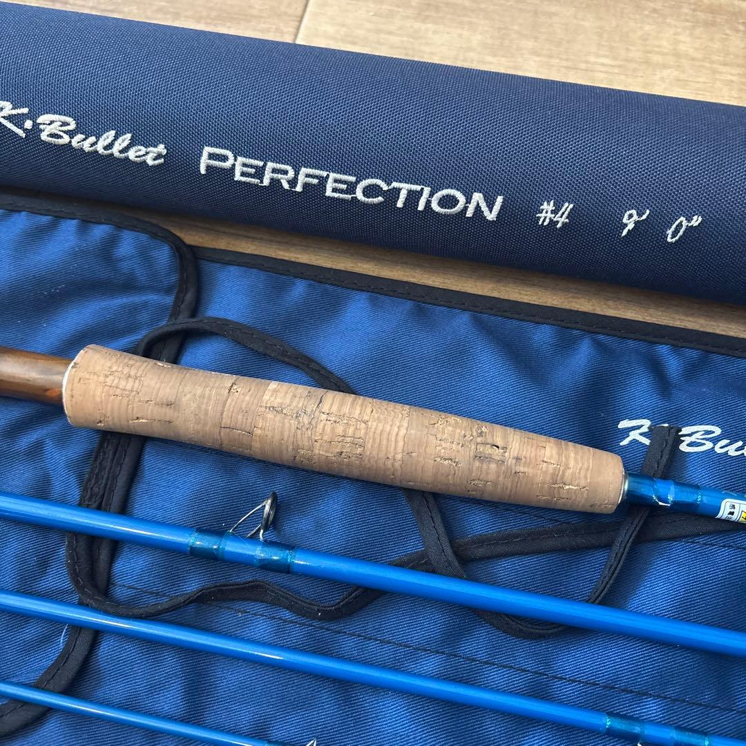 K.Bullet PERFECTION #4 9'0\" フライロッド