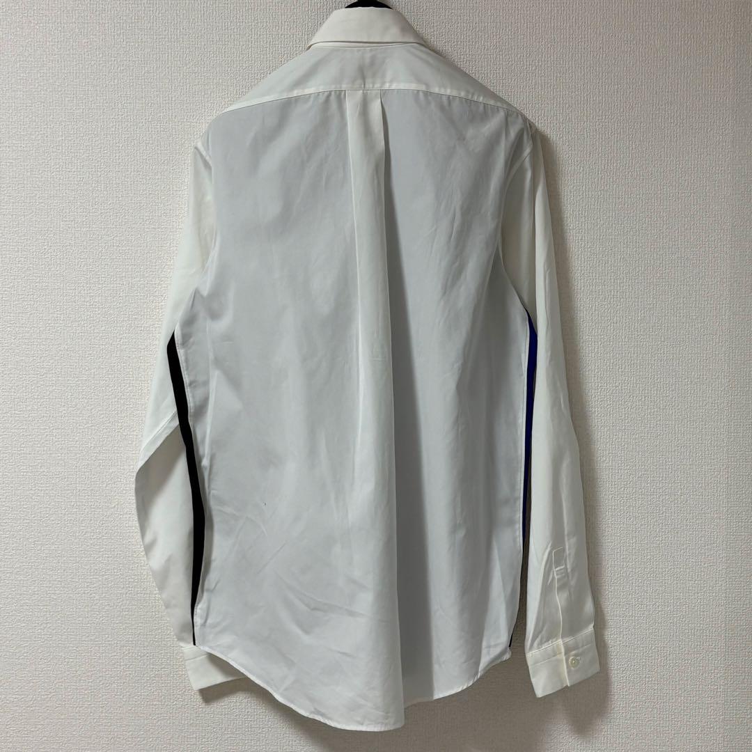 《新品未使用》トゥモローランド コットンニットコンビシャツ メンズ　X S