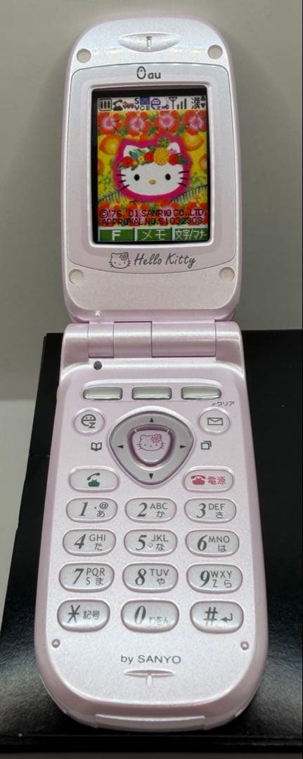 20時までタイミィセール　モックアップ　ハローキティ　au cdma One