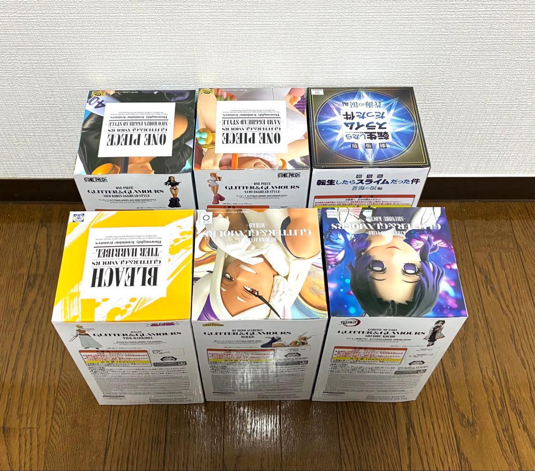 【 人気アニメフィギュア 6種6体セット 】 まとめ売り@_!@_!