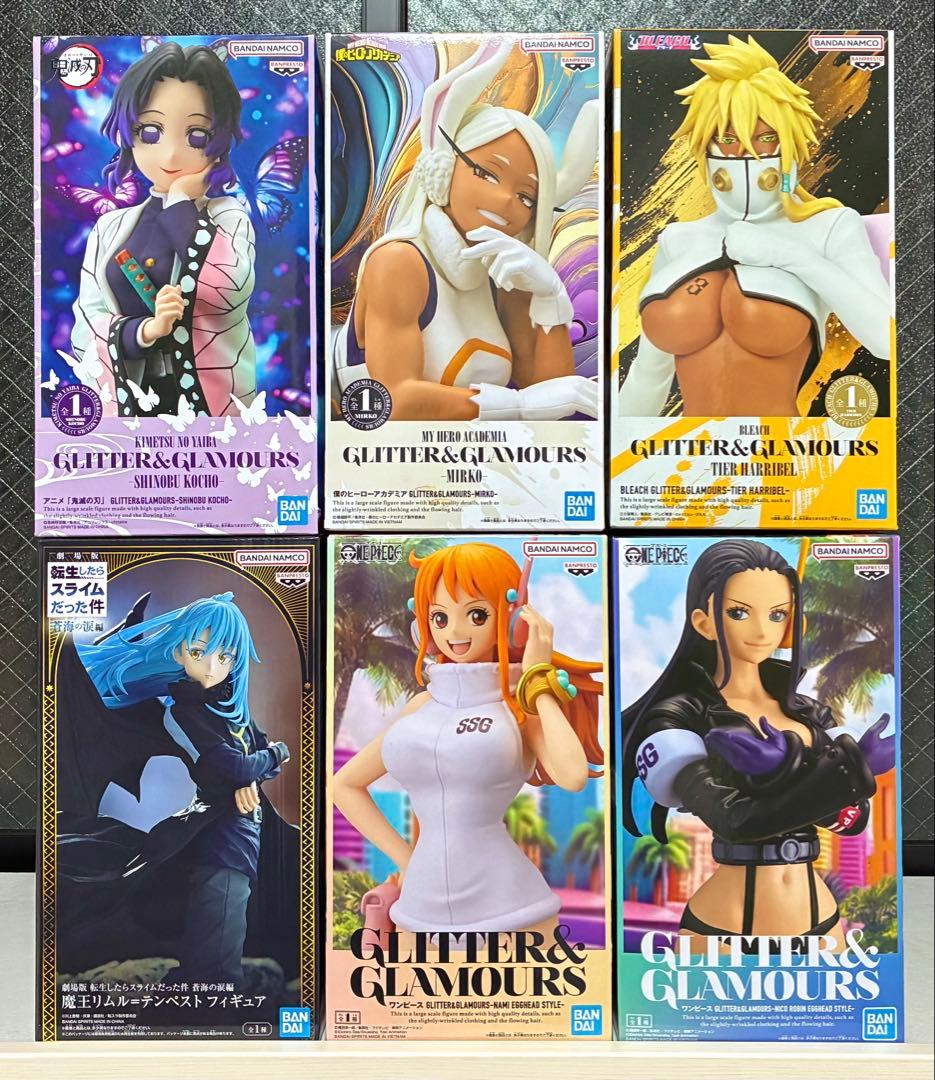 【 人気アニメフィギュア 6種6体セット 】 まとめ売り@_!@_!
