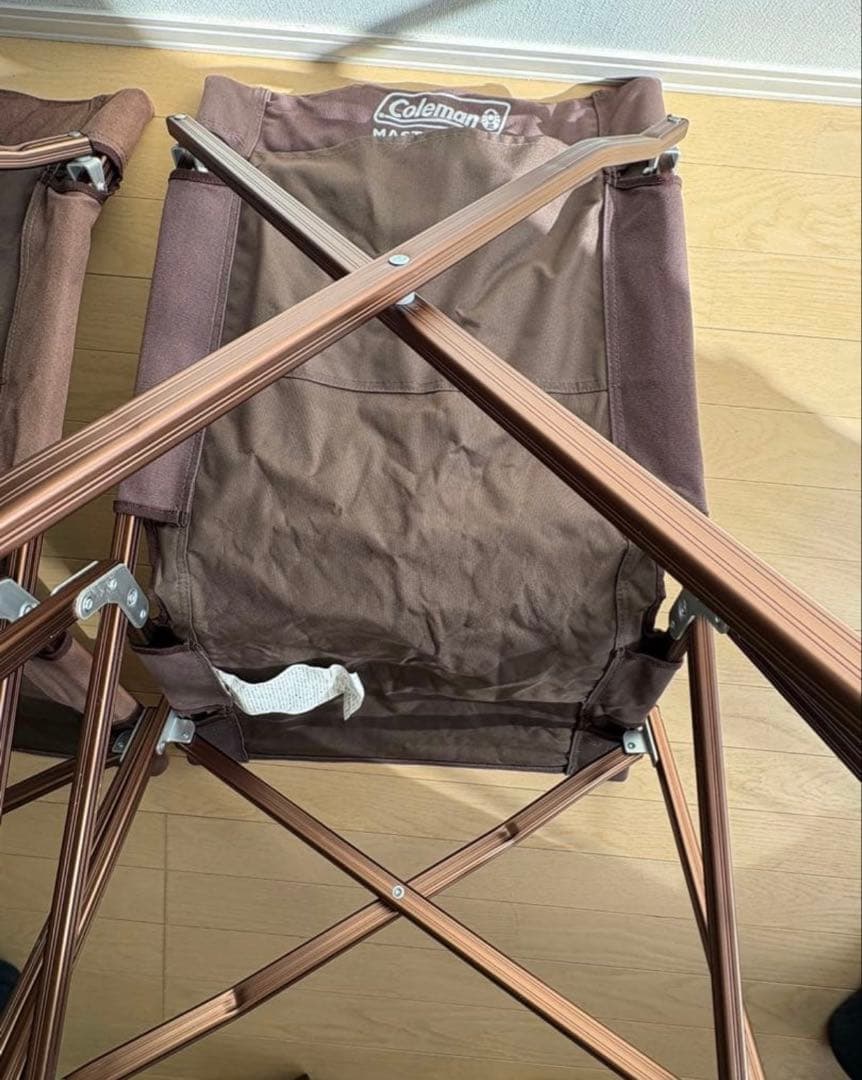 Coleman MASTER SERIES キャンバスチェア 2脚セット