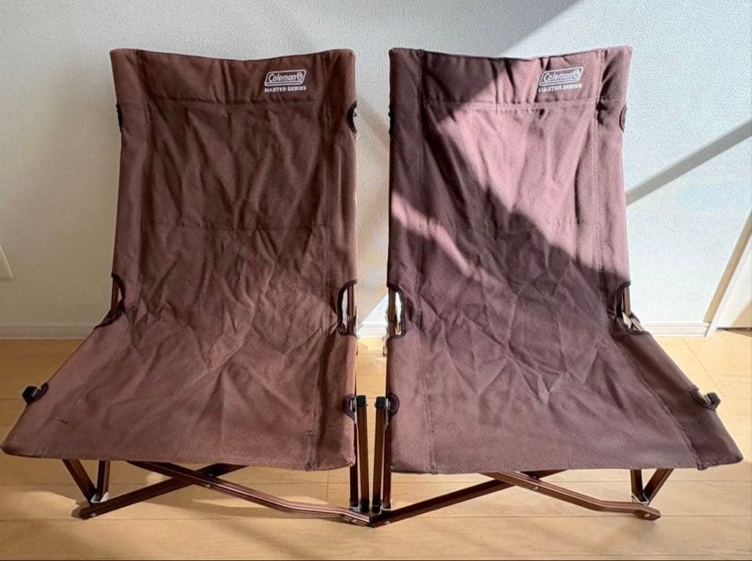 Coleman MASTER SERIES キャンバスチェア 2脚セット